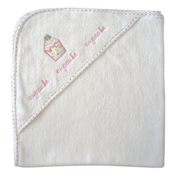 Cupcake Hooded Towel