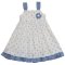 Blue Spotty Girls' Dress