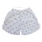 White with Blue Spots