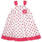 Red Spotty Girls' Dress